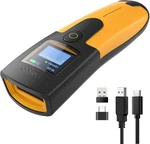 Inateck 2D/WIRELESS Bluetooth Barcode Scanner 1.4" Tft Screen W/2600MAH Battery. Fixed Price $49.99.