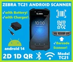 Zebra TC21 TC26 TC20 Wireless Android Handheld 2D/1D/QR Barcode Scanner!. Fixed Price $548.00.