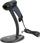 Netum M5S 2D Qr Barcode Scanner Usb Wired W/ Stand. Fixed Price $33.98.