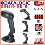 Datalogic GD4590-BK-B Usb 2D Gryphon Handheld Barcode Scanner Reader W/ Base Usa. Fixed Price $178.00.