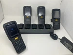 Lot Of Zebra Omnii XT15NI 7545MBW Mobile Barcode Scanner With Charging Station. Fixed Price $471.56.