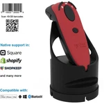 Socket Mobile Durascan D740 Universal Barcode Scanner Red & Dock CX37812541. Fixed Price $496.77.