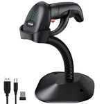 Symcode Upgraded Wireless 2D Barcode Scanner Auto-sensing Stand,putting On. Fixed Price $26.64.