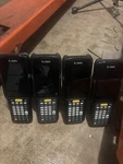 Zebra Handheld Barcode Scanners Lot Of 4 W/ Pistol Grip Black. Fixed Price $600.00.