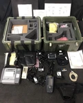 Intermec Alpha Mobile Computer Scanner 751G & Zebra Printer PT403 W/batteries. Fixed Price $209.30.