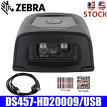 Zebra DS457-HD20009 Fixed Mount 1D 2D Laser Barcode Scanner Reader W/ Usb Cable. Fixed Price $150.00.