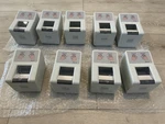Lot Of 9 Thales DACTYSCAN40P Finger Scanners As Is- Damaged Ports. Fixed Price $999.00.