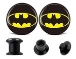 Of Batman Symbol Ear Plugs/tunnels 14MM-25MMPAIR. Fixed Price $7.88.