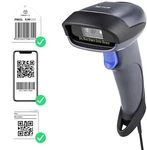 Netum 2D Barcode Scanner W/stand Usb 2.0 Wired Qr Imager Automatic Reader. Fixed Price $24.98.