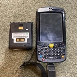 Motorola/symbol MC55A0-LASER Barcode Scanner + Battery Untested. Fixed Price $40.00.