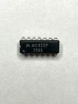 Motorola MC822P Integrated Circuit. Fixed Price $25.00.