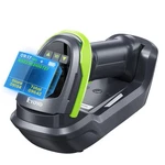 Eyoyo 1.44" 2D Qr Wall-mount Barcode Scanner, Wireless Handheld Pos Reader. Fixed Price $58.99.