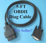New OBD2 Obdii Main Test Data Cable Cord For Coocheer CO830 Code Scanner Reader. Fixed Price $26.99.