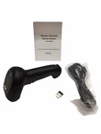 World Class Essentials Wireless Bluetooth Bar Code Scanner, 1D 2D Qr Black. Fixed Price $26.00.