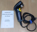 Nadamoo BUR3003 433MHZ Wireless Barcode Scanner W/ Cord Tested Works 202205B. Fixed Price $29.99.