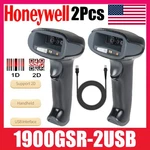 2PCS Honeywell 1900GSR-2USB 2D Area-imaging Handheld Barcode Scanner & Cable. Fixed Price $165.00.