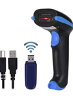 Wonenice Barcode Scanner 2-IN-1 2.4GHZ Wireless+usb 2.0 Wired Handhe. Fixed Price $29.99.