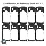10-PACKS Protective Case Rugged Boot Cover For Zebra TC15 New Lots. Fixed Price $129.67.