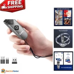 Bluetooth Mini 2D & 1D Barcode Scanner - Portable Wireless Reader For All Dev.... Fixed Price $78.39.