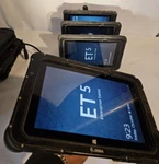 Lot Of Zebra ET55AE 8.3" Ram 64GB WIN10 Camera Barcode Lte With Dock. Fixed Price $799.00.