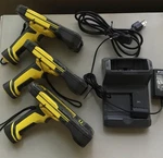 Lot Of Three Cognex MX-1000 Handheld Readers, Batteries, Pistol Grip, Charger. Fixed Price $199.00.