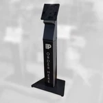 Elo Wallaby Black/silver Self-service 15 & 22-INCH I-series Mount Floor Stand. Fixed Price $187.29.