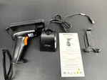Saveo M22D-BH Handheld Barcode Scanner + Charging Cradle. Fixed Price $35.00.