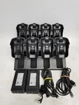 Lot Of 2 Motorola Series CRD9500-4 Battery Chargers W/stand & Power Adapter. Fixed Price $97.99.