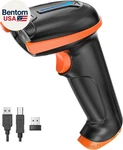 Barcode Scanner Wireless 1D Laser Cordless Reader With Battery Level Ind. Fixed Price $60.00.