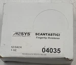 Lot Of 12 M2SYS Scantastic Fingertip Moistener. Fixed Price $42.00.