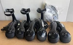 Lot Of 6 - Metrologic MS9540 Usb Barcode Scanners With Cables & Stands. Fixed Price $120.00.