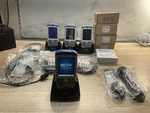 4 Zebra MC55 Mobile Computer Barcode Scanner W/battery; CRADLE/JUA3002. Fixed Price $300.00.