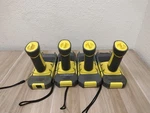Lot Of 4 Cognex (MX1100X-IOS) Vision-enabled Scanner Case W/ Pistol Grip. Fixed Price $349.99.