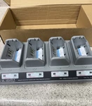 Zebra Quad Charger UCLI72-4 For RW220/420 PT4 QLN320/220 P/n: AC18177-5. Fixed Price $200.00.