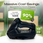 Barcode Scanner W/BC8030 910 Mhz Base - Similar To Datalogic Powerscan M8300. Fixed Price $140.26.