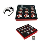 10PC 3/8" Drive Crow's Foot Spanner Wrench Set 10-19MM + 19PC Socket (12-P. Fixed Price $94.00.