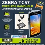 Zebra TC57 Wireless Handheld, Android 14, 2D/1D/QR Barcode Scanner Unlocked!. Fixed Price $459.00.
