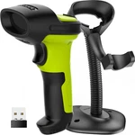 Inateck Wireless Barcode Scanner Reader 2.4GHZ Usb Wired Free Stand. Fixed Price $69.99.