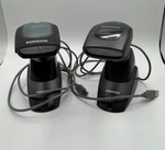 2 X Datalogic Heron D130 Black Handheld Barcode Scanner With Stand Works!. Fixed Price $34.97.