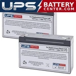 Zebra LA-24 Rechargeable Battery Pack (2) 6V 12AH Replacement Set. Fixed Price $49.99.