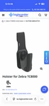 Zebra TC8000 Holster And Belt Accessory Bundle New Unused. Fixed Price $35.00.