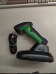 Netum NT-1950 2D Qr Industrial Bluetooth Barcode Scanner Wireless Charging Dock. Fixed Price $30.00.