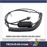 Zebra CBA-R28-C09ZAR 9FT Verifone RS232 Coiled Cable RJ45 Mini-din Male Serial. Fixed Price $56.99.