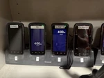 Set Of (4) Honeywell Dolphin CT60 Mobile Handheld Computers -w/ Docking Station. Fixed Price $1500.00.