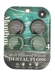 Manthm Mint Flavor Waxed Dental Floss 4 Pack Easy Glide Coating. Fixed Price $19.99.