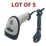 Lot Of 5 Motorola Symbol LS2208 Laser 1D Barcode Scanner Reader W/usb Cable. Fixed Price $121.24.