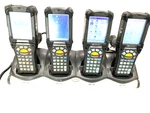 (4) X Symbol Motorola MC9090-GF0JBAGA2WR 28KEY CE5 Mono CRD9000+CHARHGER+P.S+4. Fixed Price $750.00.