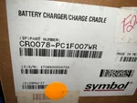 Zebra CR0078-PC1F007WR Docking Cradle Only For DS6878 Scanners (new Sealed). Fixed Price $89.99.