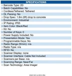 Honeywell 2100IXR-3N Granit Ultra Scanner Flexrange, Only. Fixed Price $1097.38.