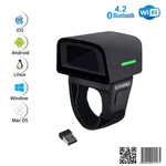 Portable Ring Wireless Bluetooth Barcode Scanner Rechargeable 1D & 2D Gun. Fixed Price $66.96.